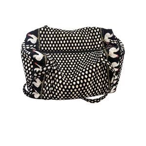 Vintage Vera Bradley Chicken & Egg Chanticleer Overnight Bag, Zip *Retired*